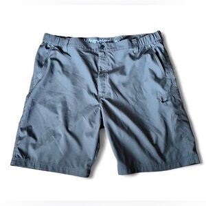 Wrangler Men's Slate Green Hybrid Shorts Hiking Fishing Outdoor